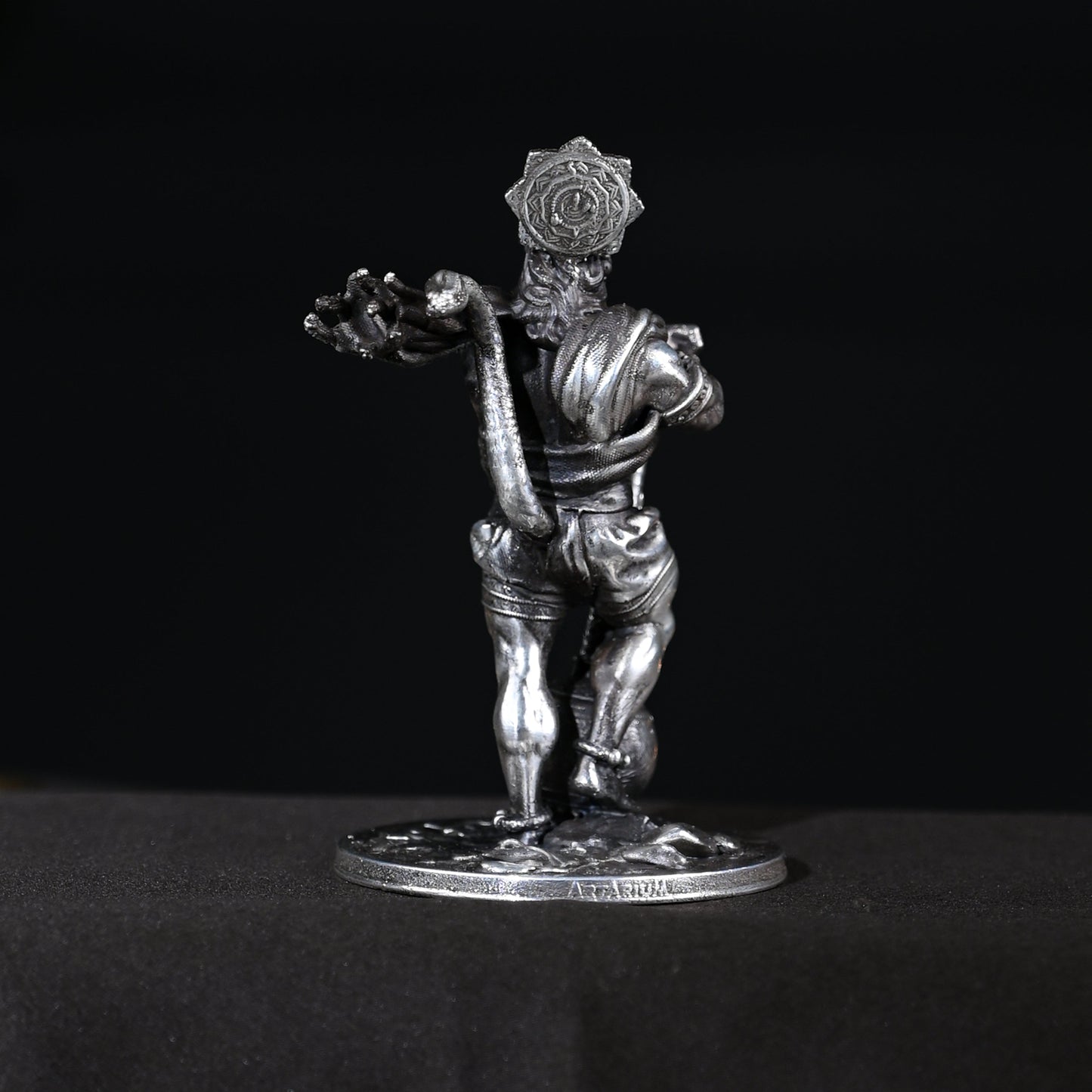 25gms Pure Silver Bahubali Hanuman Car Dashboard