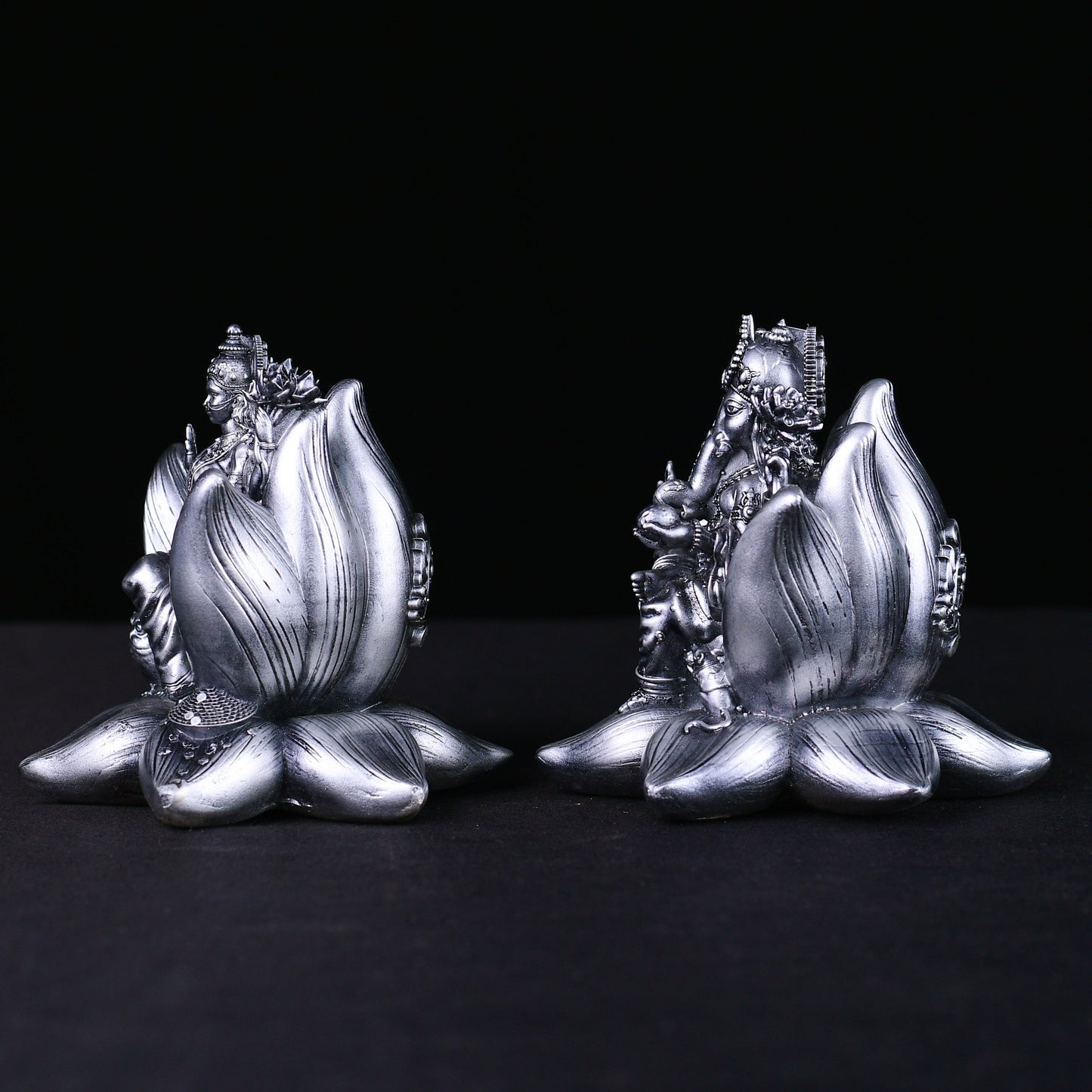 Padma Laxmi Ganesha Idol 4 inch - Lakshmi Ganesh Murti