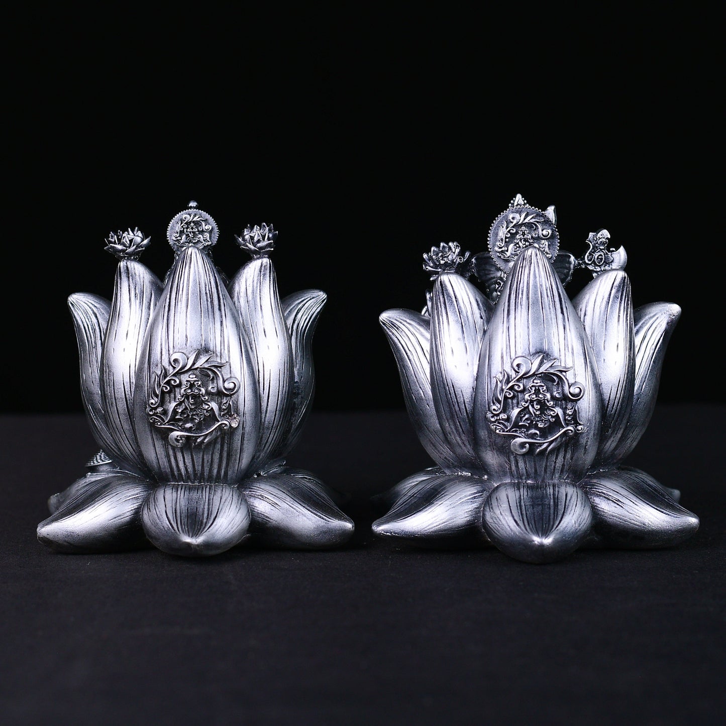 Padma Laxmi Ganesha Idol 4 inch - Lakshmi Ganesh Murti