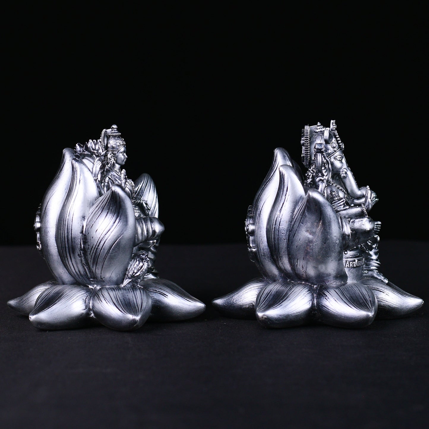 Padma Laxmi Ganesha Idol 4 inch - Lakshmi Ganesh Murti