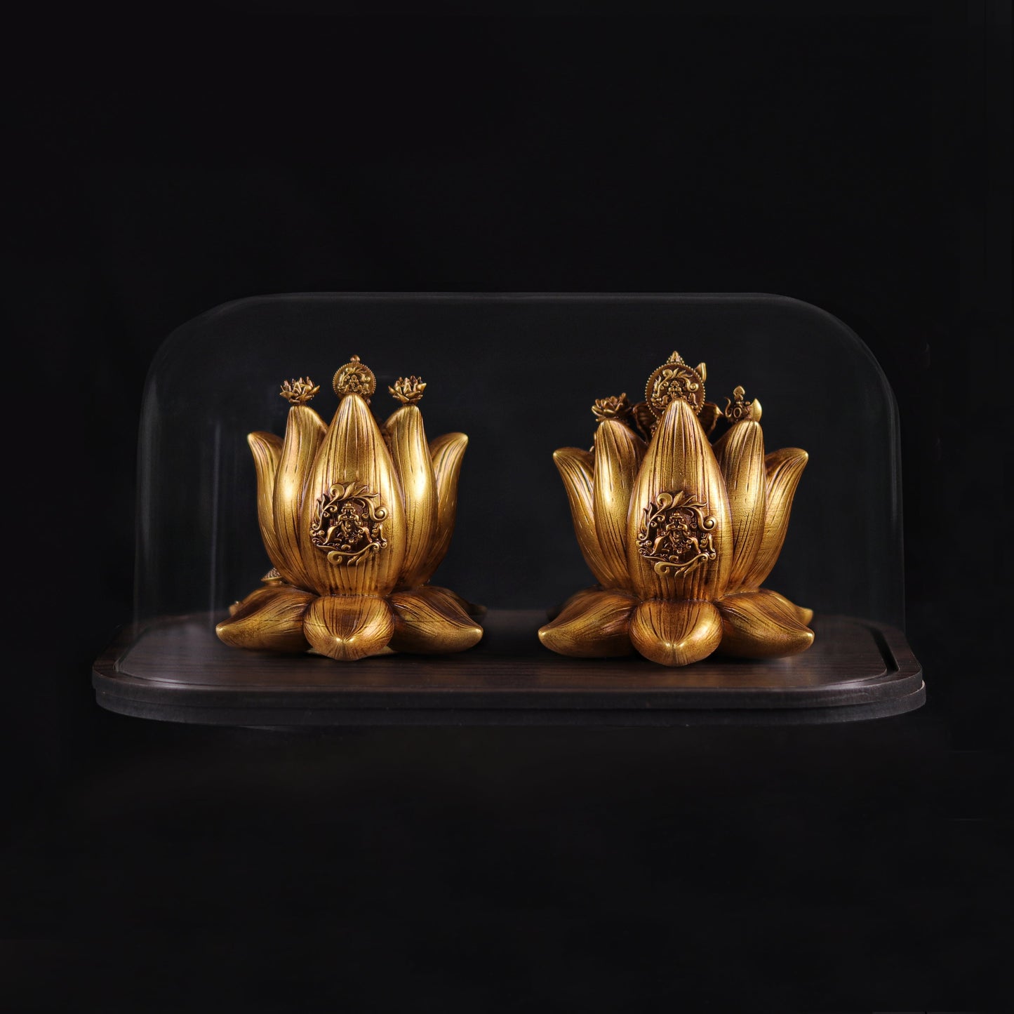Padma Laxmi Ganesha Idol 4 inch - Lakshmi Ganesh Murti
