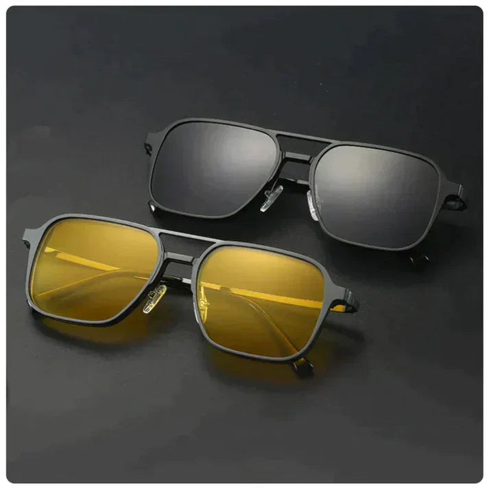 Magnetic POLARIZED SUNGLASSES | Lightweight Design (6-in-1 Versatility)