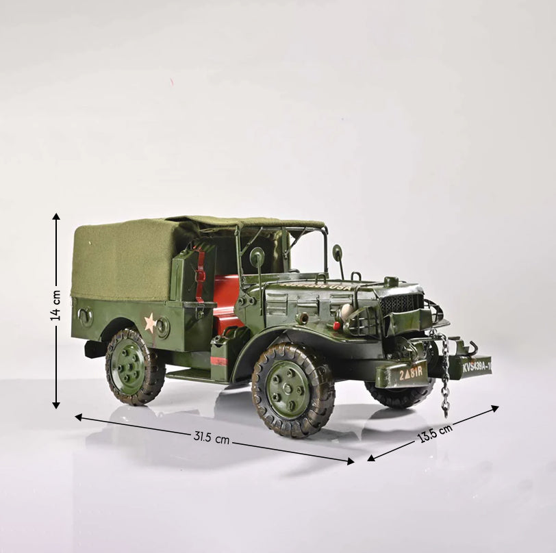 Mace Vintage Army Jeep Model