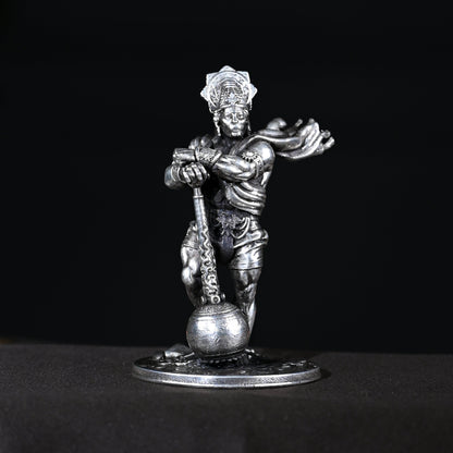 25gms  Pure Silver Bahubali Hanuman Car Dashboard