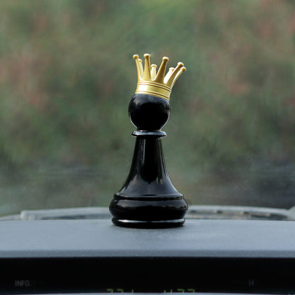 Pawn With Crown Chess Piece