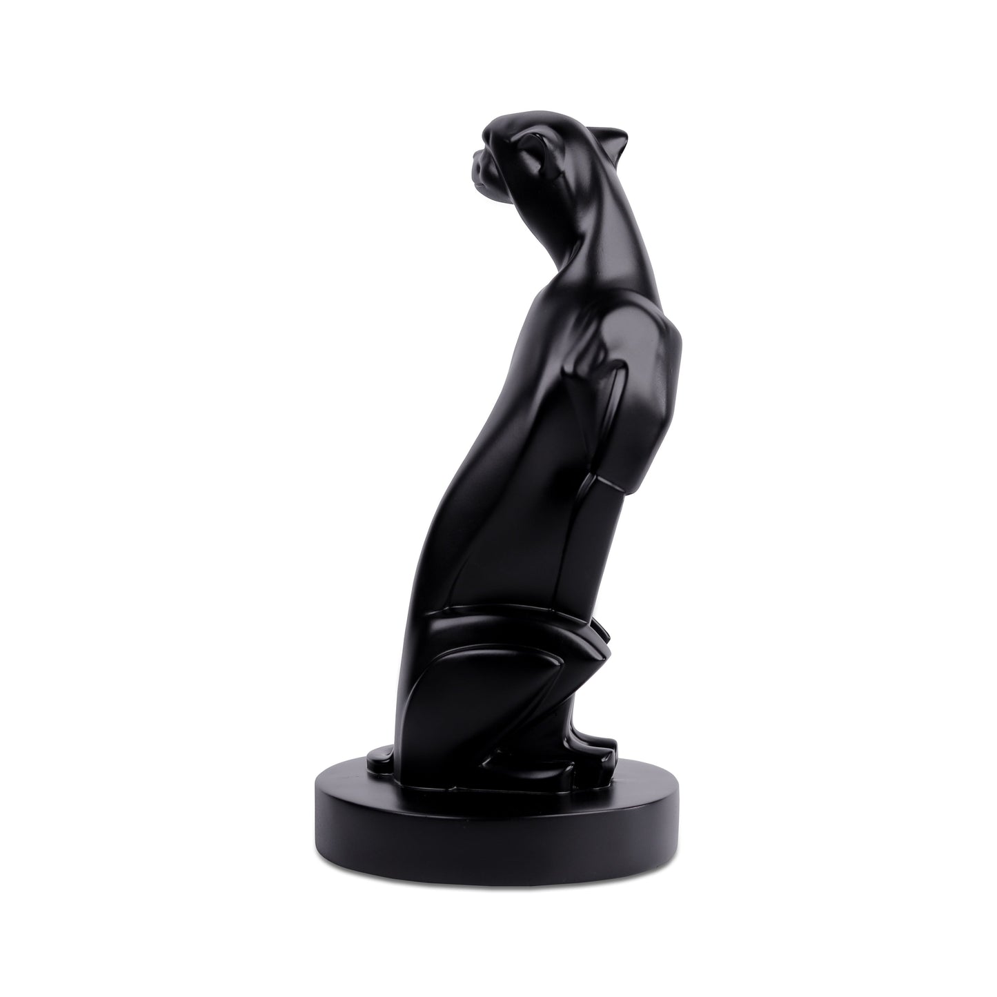 Sitting Panther Figurine Car Dashboard