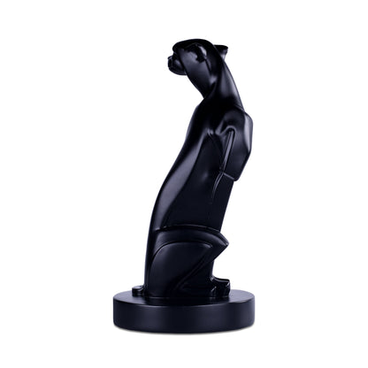 Abstract Art Sitting Panther Figurine