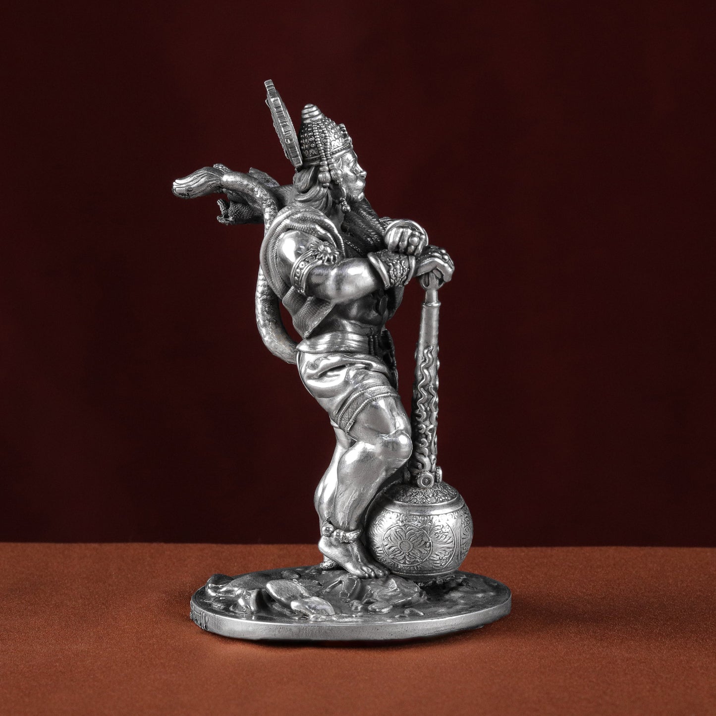 Bahubali Hanuman 25 - 30 Gm Pure Silver