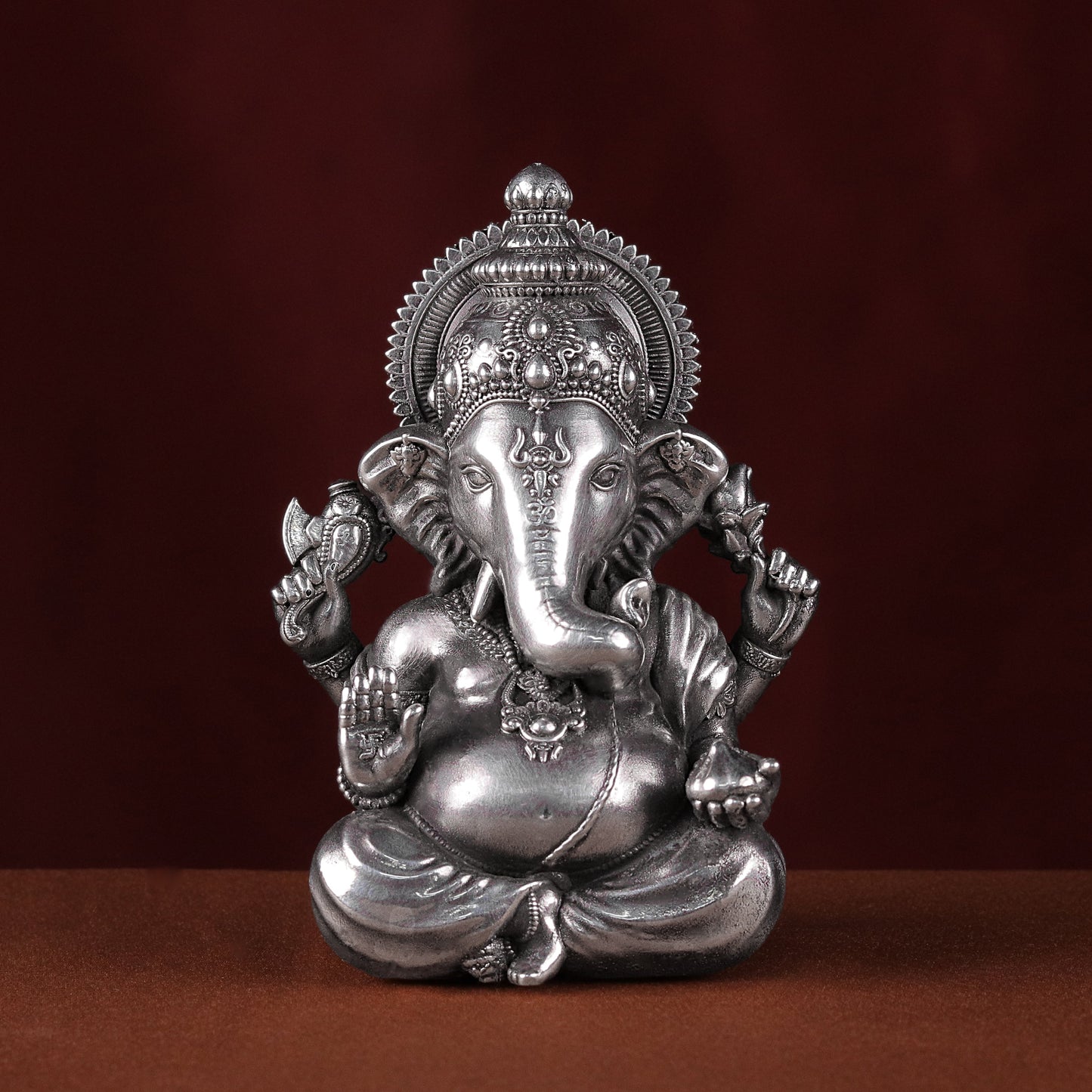 Ganesh ji 30 - 35 Gm Pure Silver