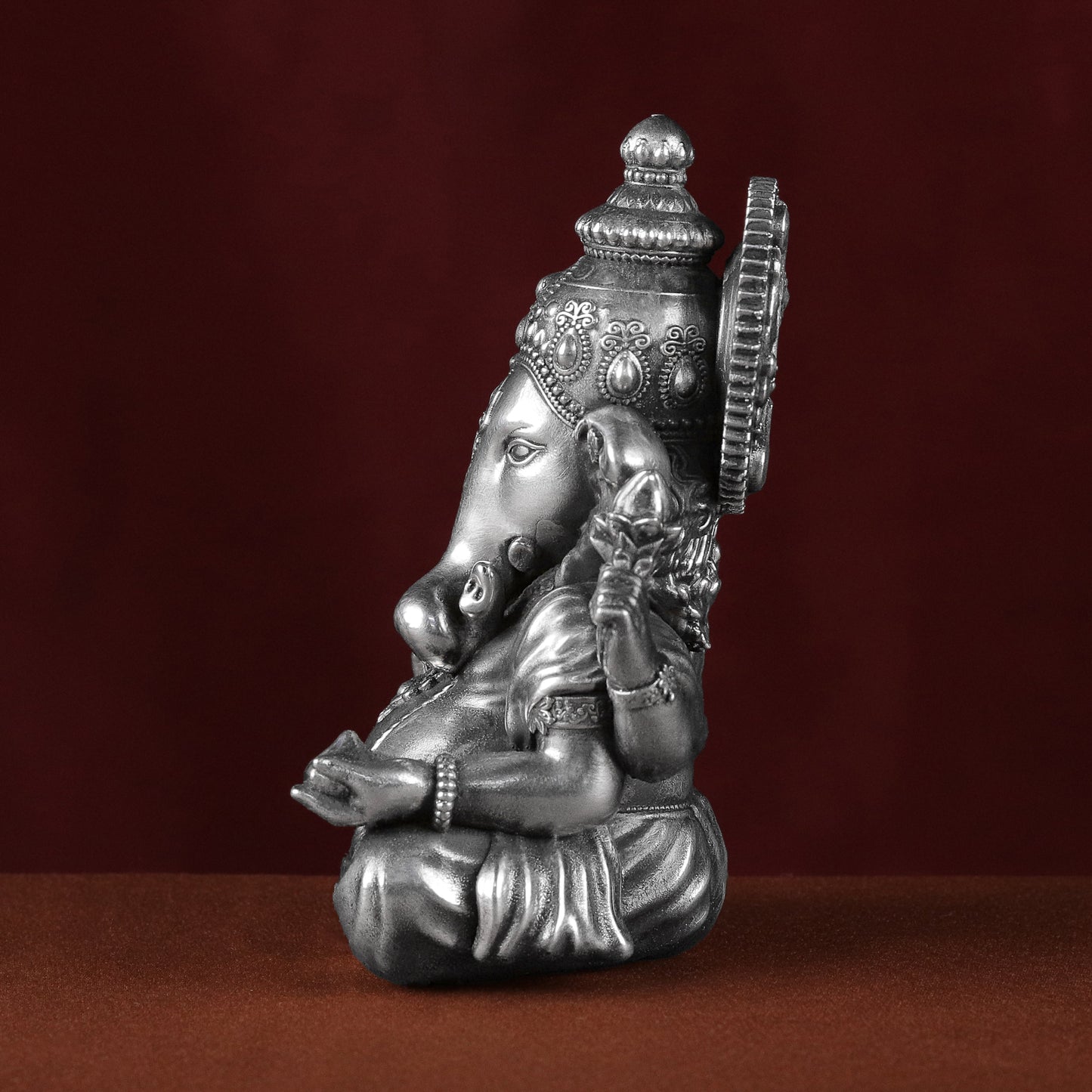 Ganesh ji 30 - 35 Gm Pure Silver