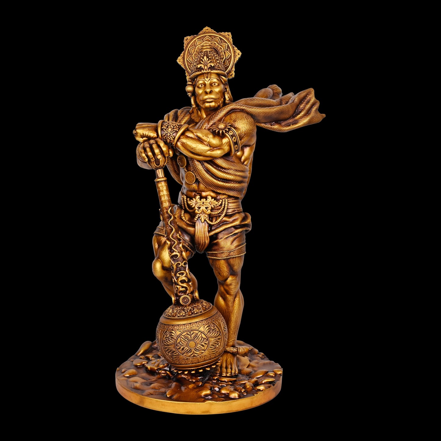 Bahubali Lord Hanuman Large 1.38 Ft & 2 Ft