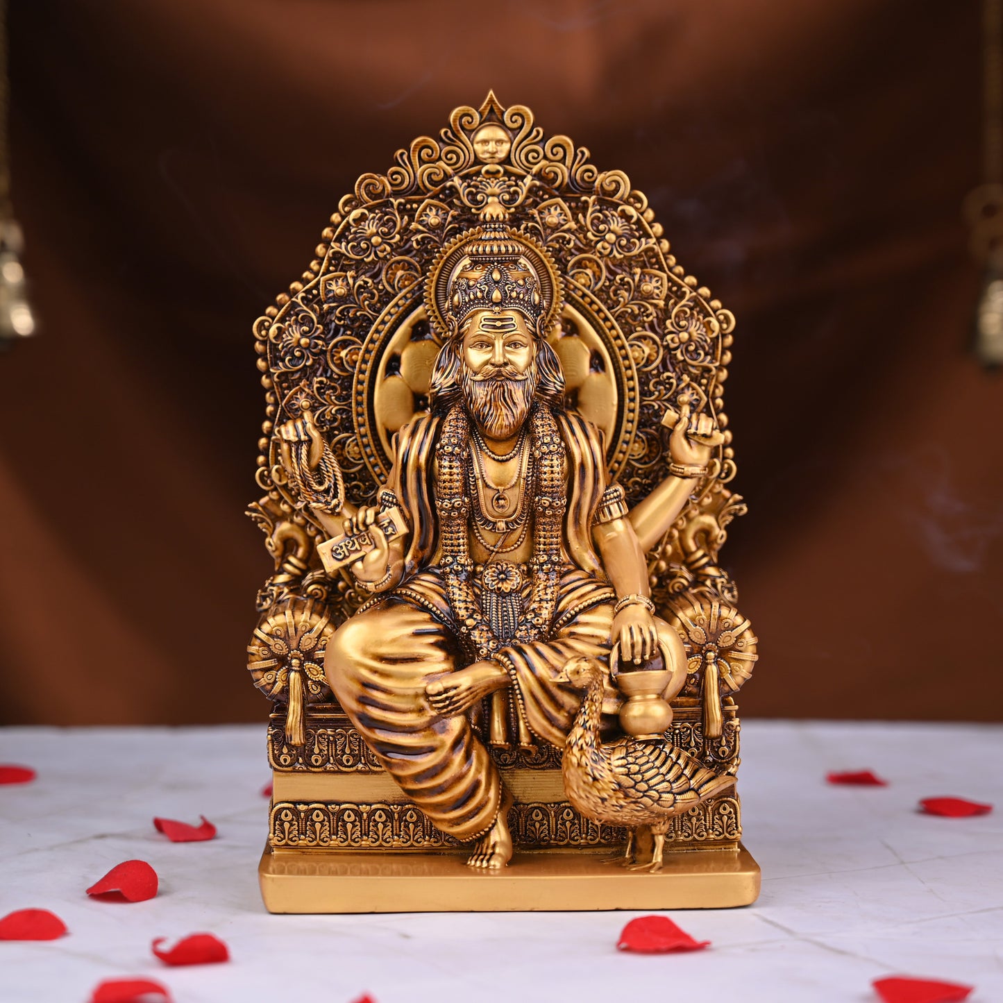 Lord Vishwakarma Car Dashboard