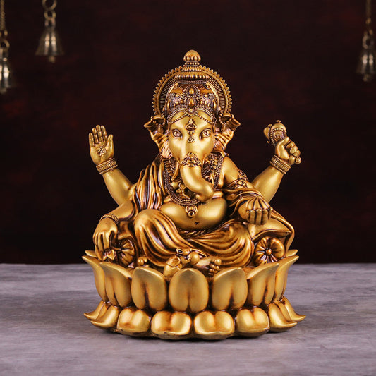 Ganpati Bappa (Lotus)