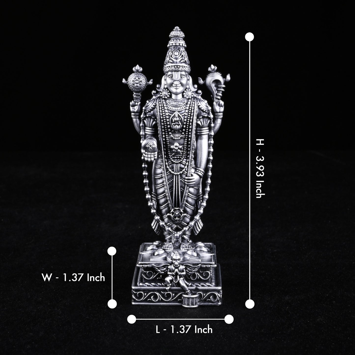 Venkateshwar Balaji 4 Inch Car Dashboard