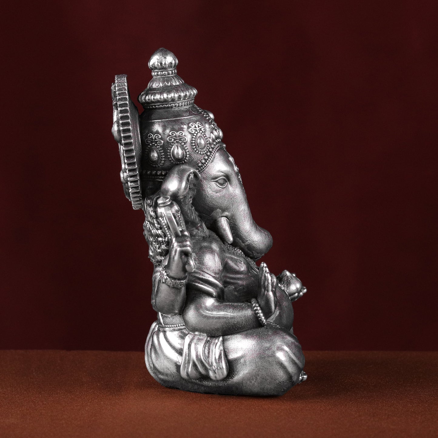 Ganesh ji 30 - 35 Gm Pure Silver