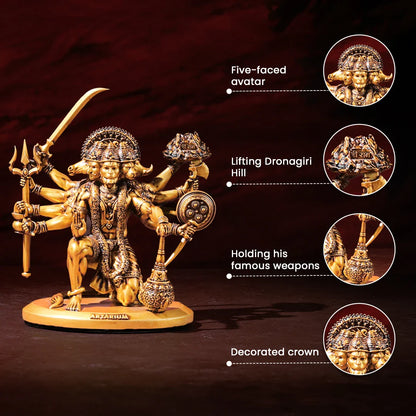 Panchmukhi Hanuman Statue (6 Inches)