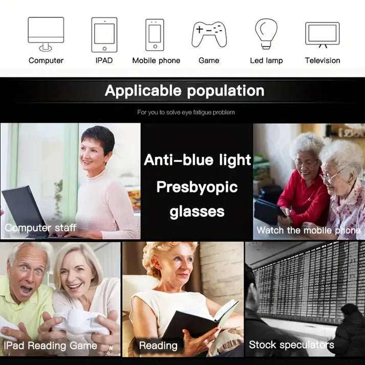 🔥ANTI-BLUE LIGHT FAR & NEAR UNISEX READING GLASSES @ Rs.599/-