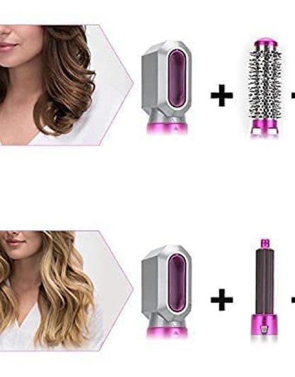 5 in 1 Hot Air Styler Hair Straightener
