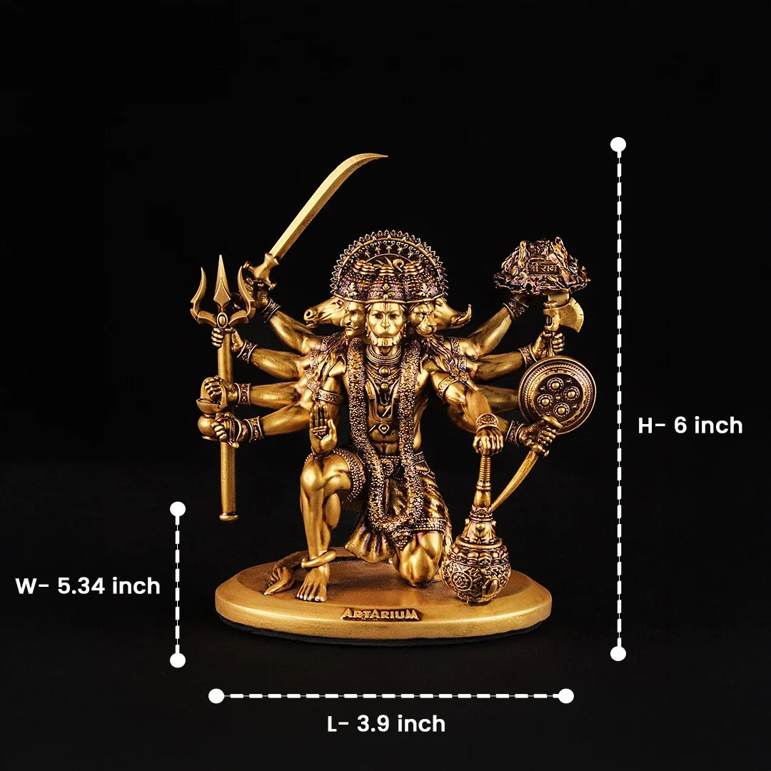 Panchmukhi Hanuman Statue (6 Inches)