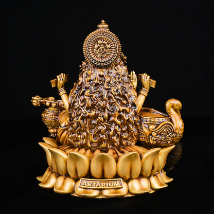 Veena Vadini Saraswati (Lotus)