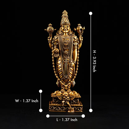 Venkateshwar Balaji 4 Inch Car Dashboard