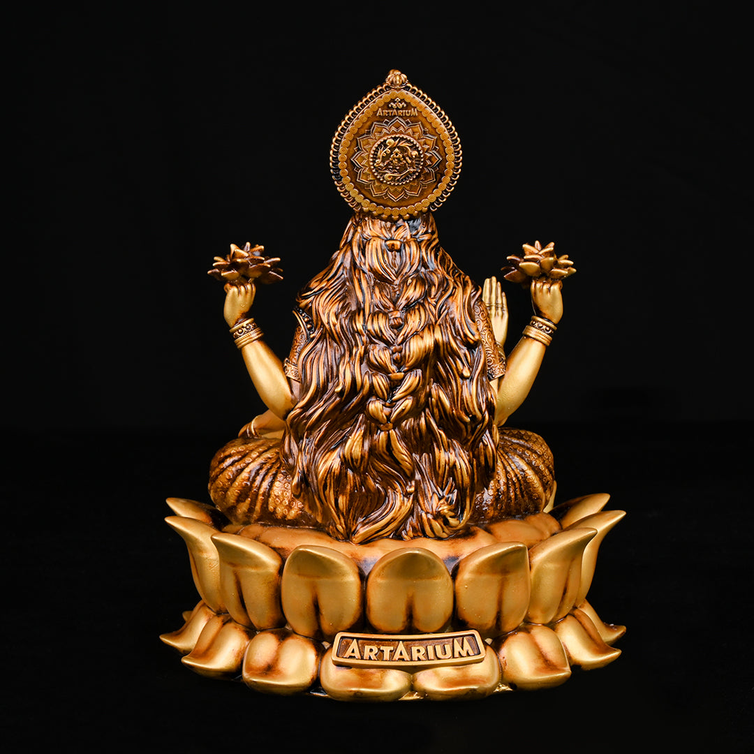 Dhanalaxmi Murti (Lotus) Car dashboard