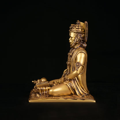 Meditating Lord Hanuman Idol