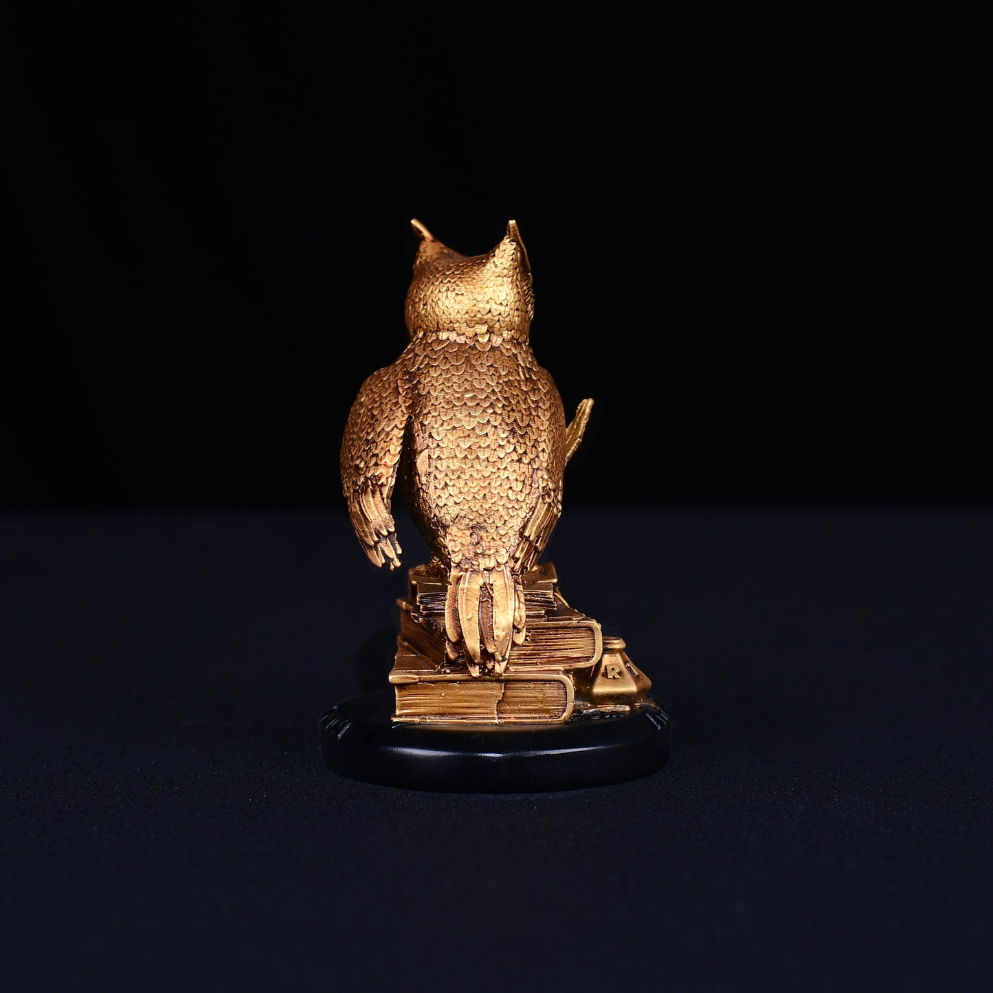 Antique Owl of Wisdom Car Dashboard