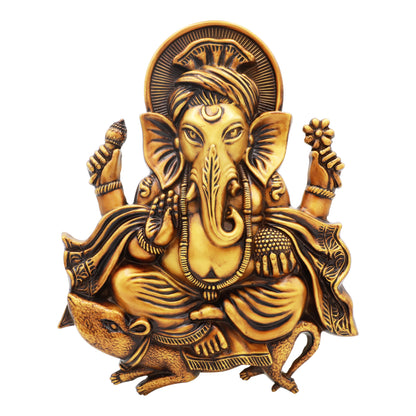 Lord Ganesha on Mushak