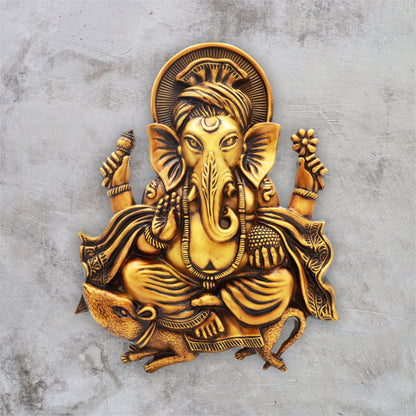 Lord Ganesha on Mushak