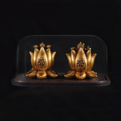 Padma Laxmi Ganesha Idol 4 inch - Lakshmi Ganesh Murti