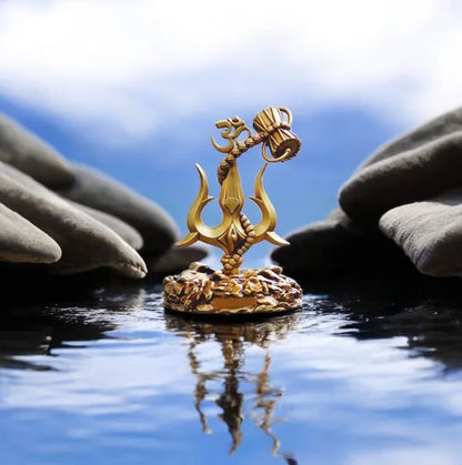Lord Shiva Trishul With Damru