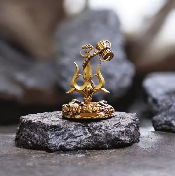 Lord Shiva Trishul With Damru