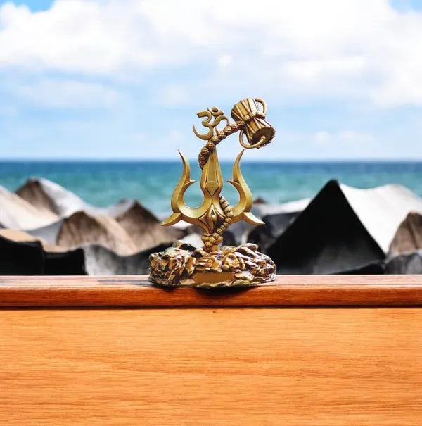 Lord Shiva Trishul With Damru