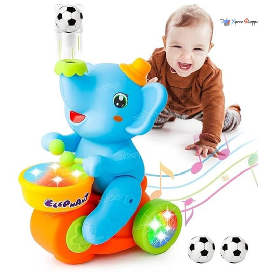 Musical Baby Elephant Toy