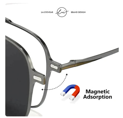 Magnetic POLARIZED SUNGLASSES | Lightweight Design (6-in-1 Versatility)