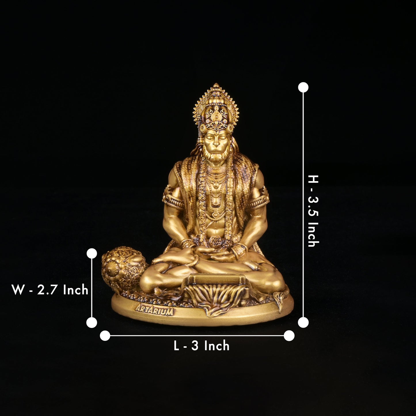 Meditating Hanuman 2.O