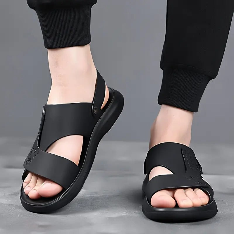 Men'S Summer Sandals, Lightweight, Breathable, Durable, New Style, Versatile And Comfortable Beach Shoes.