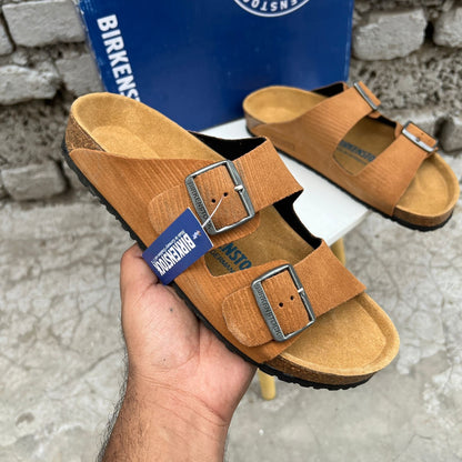 Yukon  Arizona Slides (Corduroy Tan)
