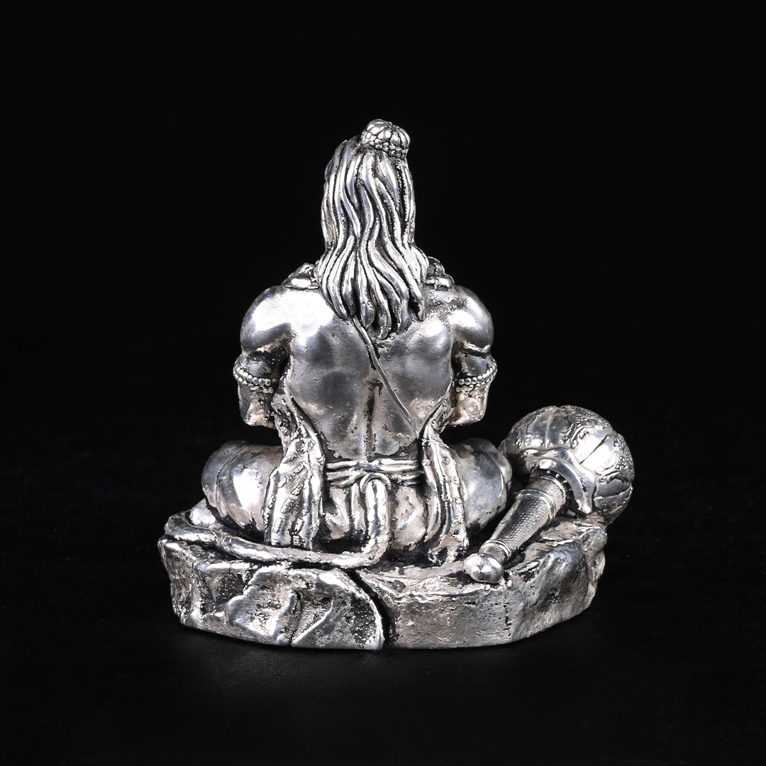 Mahabali Hanuman Pure Silver