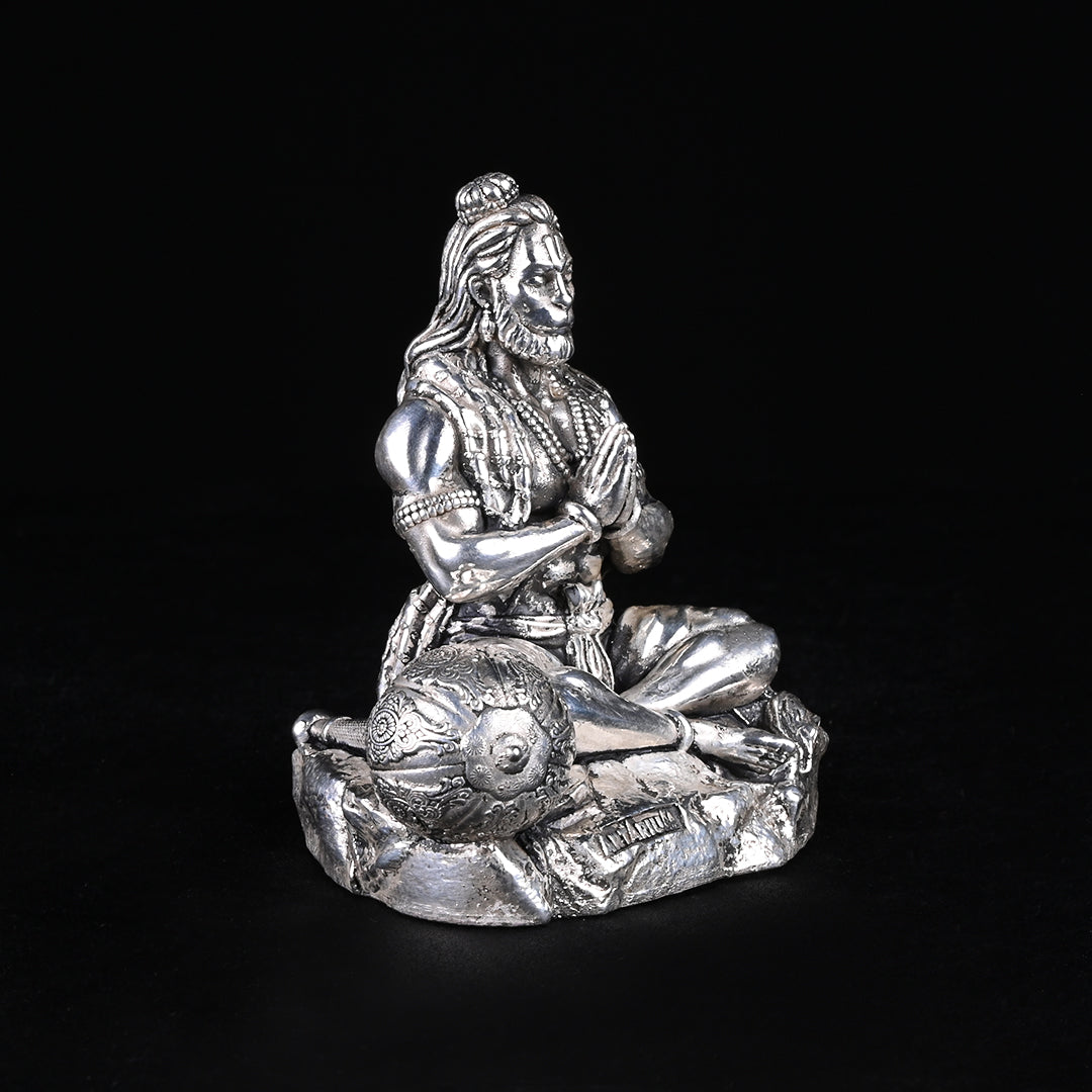 Mahabali Hanuman Pure Silver