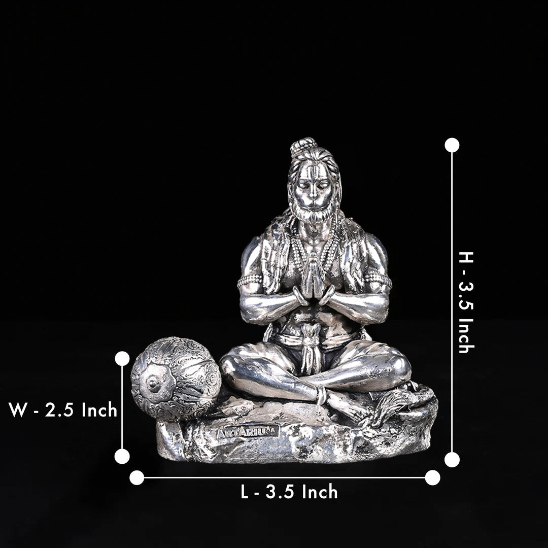 Mahabali Hanuman Pure Silver