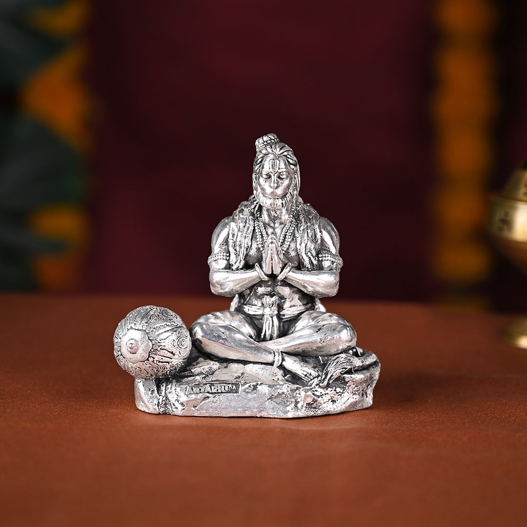 Mahabali Hanuman Pure Silver