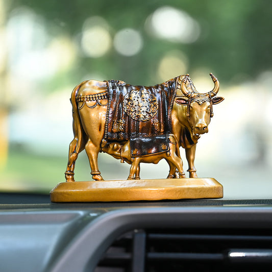 Kamdhenu Cow Car Dashboard