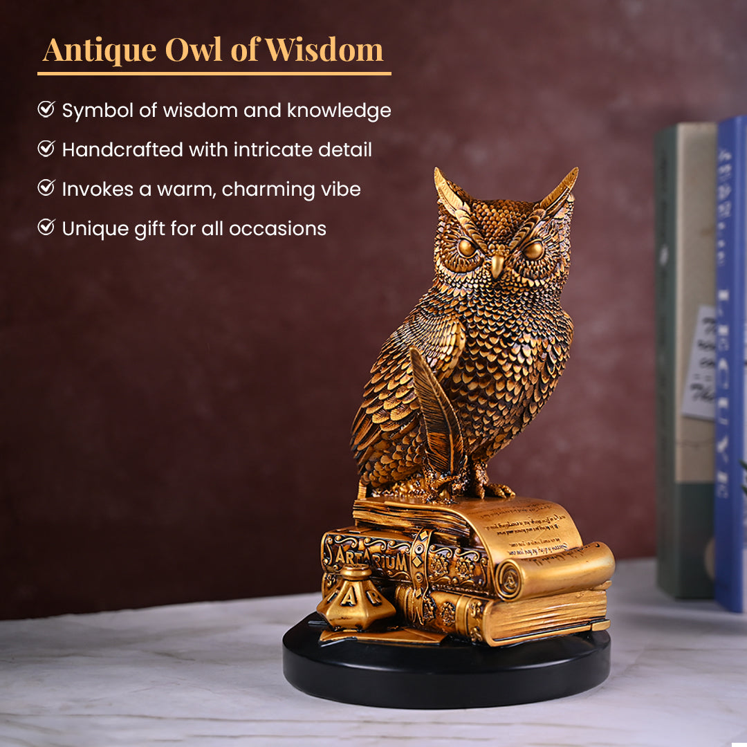 Antique Owl of Wisdom