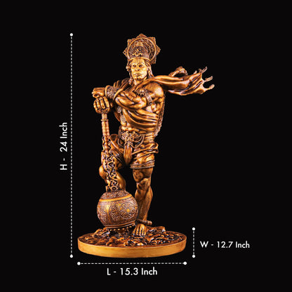 Bahubali Lord Hanuman Large 1.38 Ft & 2 Ft