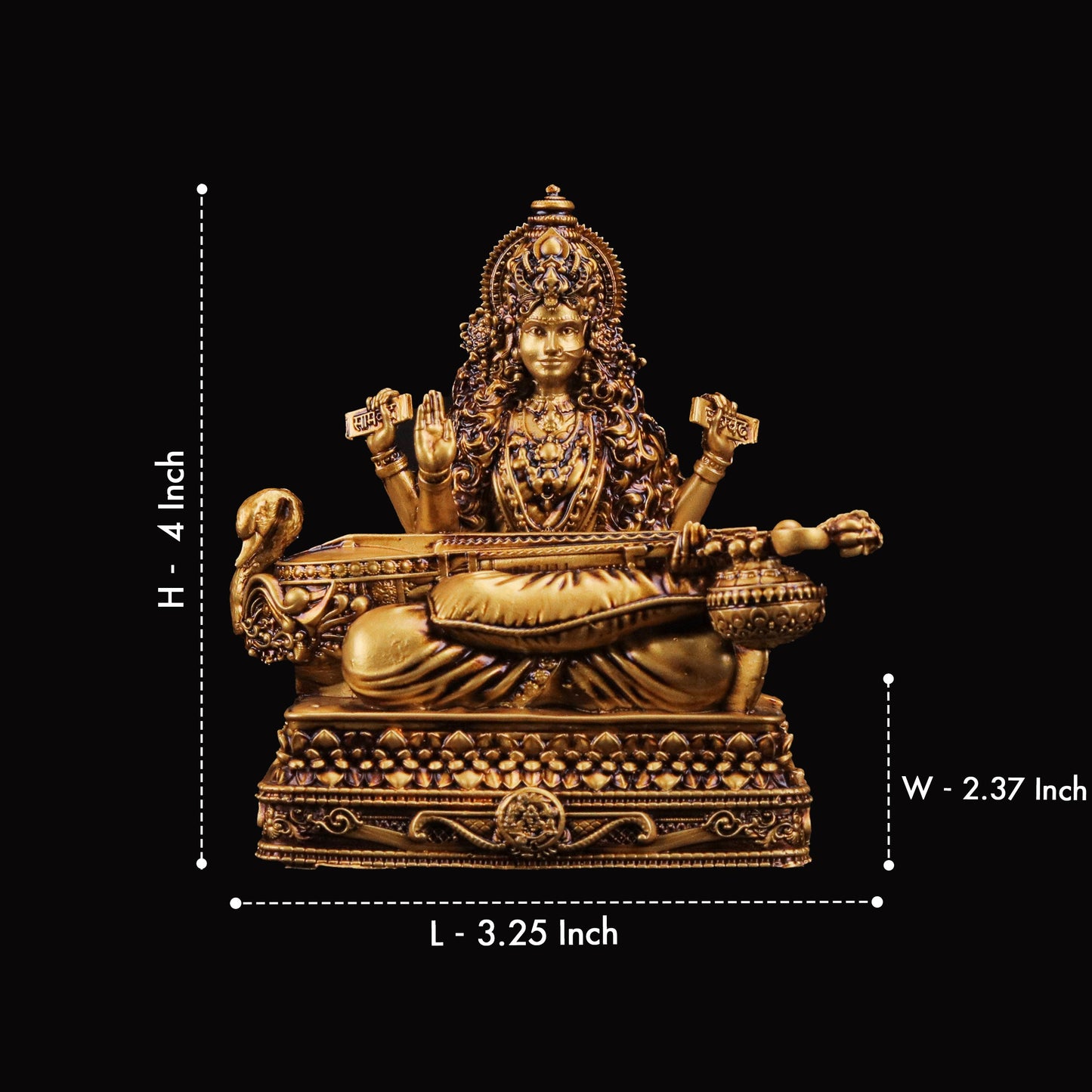 Vidya Saraswati Car Dashboard