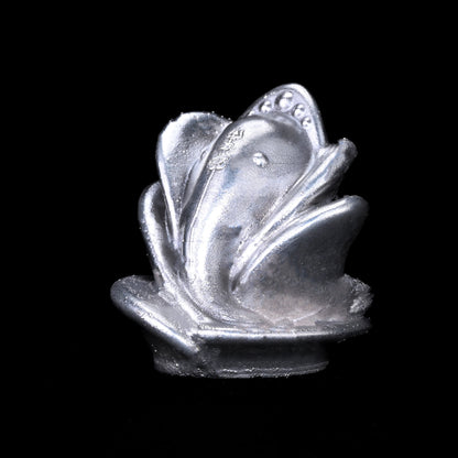 Rose Ganesha Pure Silver