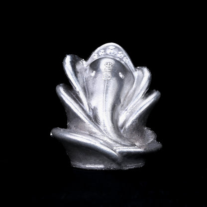 Rose Ganesha Pure Silver