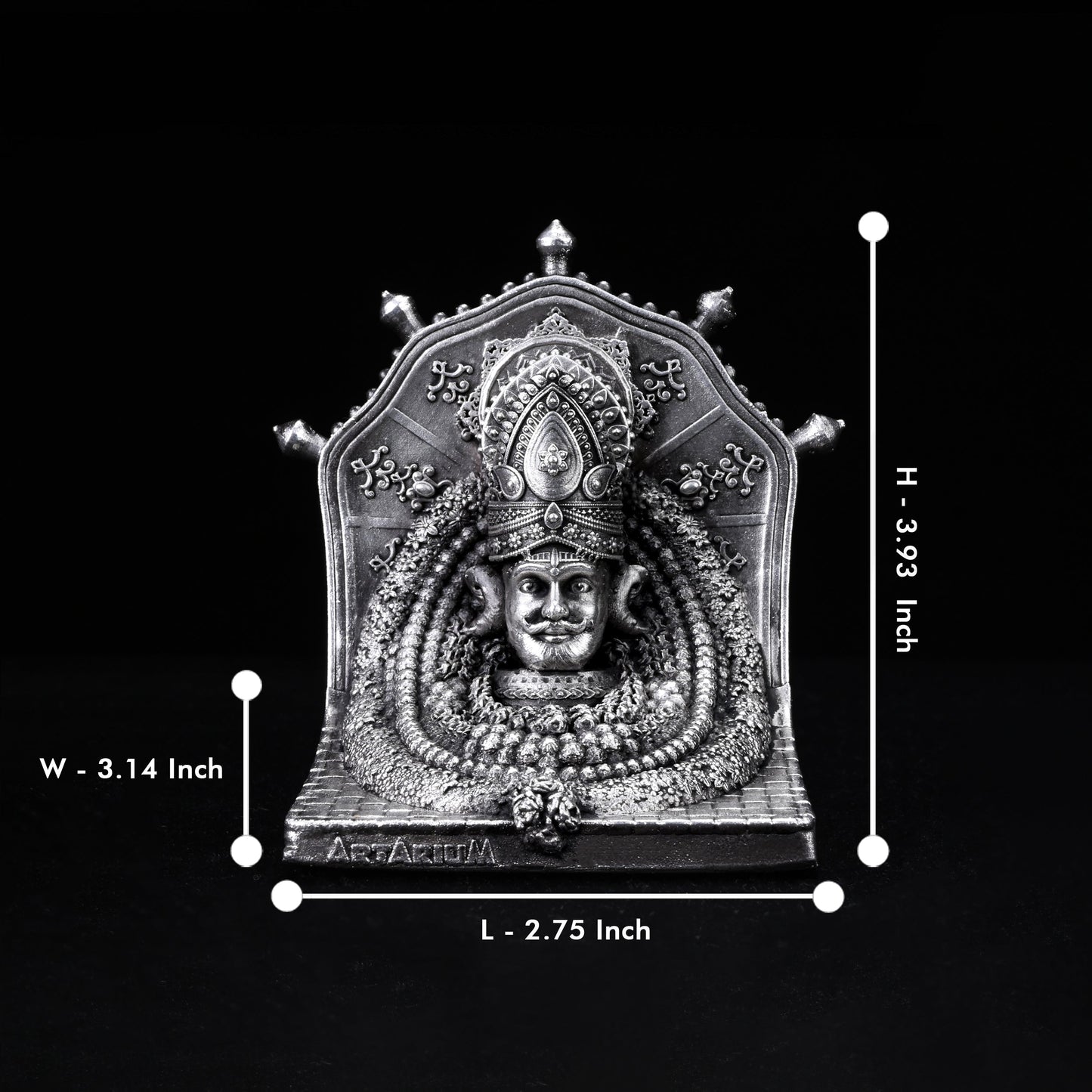 Khatu Shyam ji Pure Silver